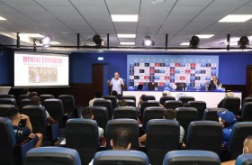 محاضرات في حتّا والنصر ضمن برنامج مجلس دبي الرياضي لتطوير اللاعبين