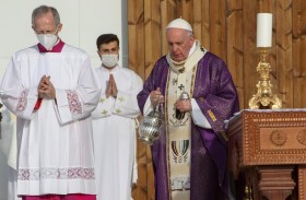  البابا يصلّي من أجل «ضحايا الحرب» في شمال العراق 