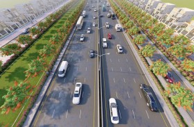 ‎ 16مليون درهم تكلفة مشروع الزراعة ومسار الدراجات بشارع الشيخ محمد بن راشد في عجمان