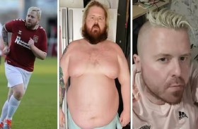 يفقد 60 كغم خوفاً من الموت