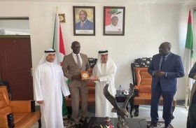 أمين عام الحزب الحاكم بجمهورية بوروندي يستقبل وفد المجلس الوطني الاتحادي المشارك في اللقاء التشاوري «آسيكا»