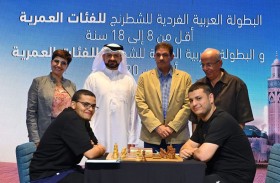 خالد بن حميد القاسمي يشهد منافسات البطولة العربية للشطرنج بالدار البيضاء