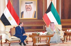 السيسي يبحث مع ولي العهد الكويتي ترسيخ الأمن والاستقرار بالمنطقة