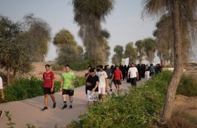 جمعية أصدقاء مرضى التهاب المفاصل بالشارقة تنظم فعالية ساعة مشي