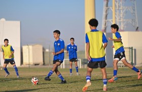 أبيض الناشئين «مواليد 2010» يواصل تدريباته في العوير