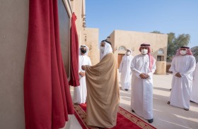 حــاكــم الشــارقــة يفتتـح حصــن الــذيــد