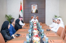 محمد الشرقي يلتقي رئيس مجلس إدارة نادي الفجيرة للشطرنج والثقافة
