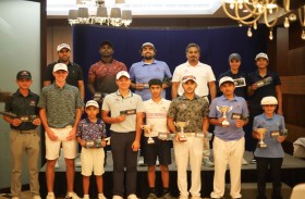 فريق عبدالله وفاطمة كلبت والحاج والنقبي يتوجون ببطولة الجولف الشهرية