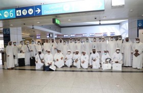 بعثة الحج الرسمية لحكومة دبي تغادر إلى الأراضي المقدسة