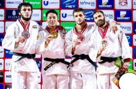 منتخب الجودو يختتم مشاركته في بطولة منغوليا سابعا بفضية عمر جاد