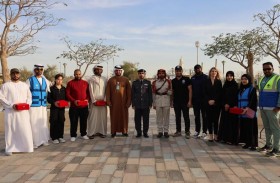 شرطة أبوظبي تنفذ فعالية شهر القراءة