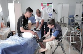 الإمارات تستنفر طاقات قطاعها الصحي لعلاج المرضى والمصابين الفلسطينيين