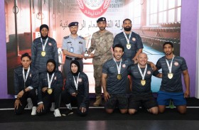 «الموارد البشرية» بطلًا للياقة والتحدي في شرطة أبوظبي
