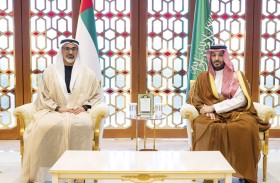 ولي عهد أبوظبي يلتقي ولي العهد السعودي على هامش القمة الخليجية – الأمريكية في الرياض