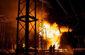  أوكرانيا تتهم روسيا بقصف شبكة الكهرباء 