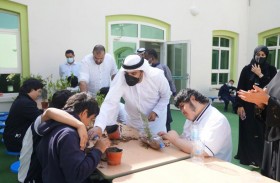 بلدية مدينة أبوظبي تنظم ورشة عمل زراعية لأصحاب الهمم