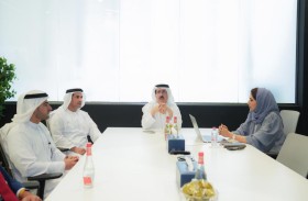 الطاير يزور مركز الابتكار التابع لهيئة كهرباء ومياه دبي 