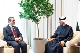رئيس الدولة يبحث مع وزير الخارجية السوري العلاقات الثنائية والتطورات في الشرق الأوسط