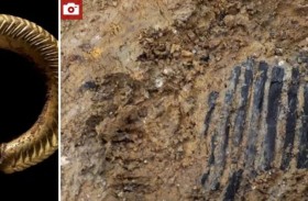 مشط وخاتم من العصر البرونزي