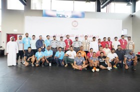 الأمن الجنائي بشرطة أبوظبي بطلاً للياقة والتحدي للرجال