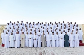 فزعة تنظم حفل استقبال مبادرة العينية لزفاف 100 من منتسبي الداخلية