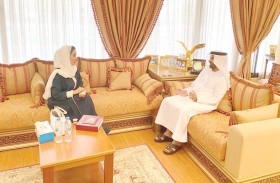 محمد بن حم الخيرية ومركز محمد بن راشد العالمي لاستشارات الوقف يبحثان التعاون المشترك
