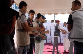 اجتماعية الشارقة تساهم في حملة جسور الخير