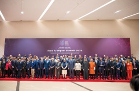 ولي عهد أبوظبي يحضر الجلسة الافتتاحية لـ «قمة تأثير الذكاء الاصطناعي» في نيودلهي