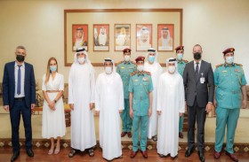 تكريم المساهمين في إنشاء مستشفى الشيخ محمد بن زايد الميداني في عجمان