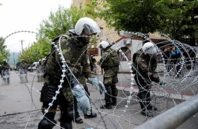 30 جريحاً من قوة حفظ السلام بمواجهات في كوسوفو 