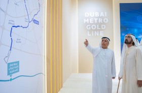 محمد بن راشد يعتمد مشروع الخط الذهبي لمترو دبي باستثمار 34 مليار درهم وطول 42 كم و18 محطة 