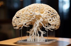 إنشاء أول أنسجة دماغية في العالم بالطباعة ثلاثية الأبعاد تحاكي الأنسجة الطبيعية
