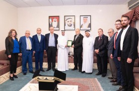 حاكم الفجيرة يستقبل الأمين العام لاتحاد الجامعات العربية