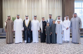 منصور بن محمد يحضر أفراح المدني والهاشمي