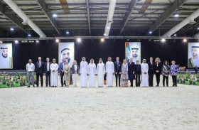 بحضور زايد بن حمد.. «مربط عجمان» «يتصدر الألقاب» في «الإمارات الوطنية» لجمال الخيول العربية