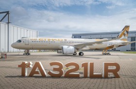الاتحاد للطيران تتسلّم أول طائرة من  طراز إيرباص A321LR للمسافات الطويلة 