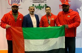 4 ميداليات جديدة لمنتخبنا للقوة البدنية..  والزعابي يحرز لقب «بطل أبطال آسيا»