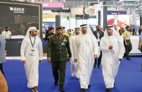 ذياب بن محمد بن زايد يزور معرض دبي للطيران 2023