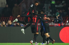 دوري أبطال أوروبا.. برشلونة يواصل صحوته وتعثر أرسنال وباريس سان جيرمان