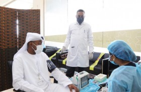 موظفو هيئة النقل – عجمان يتلقون لقاح كوفيد 19