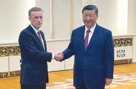 الرئيس الصيني يلتقي سوليفان ويدعو لتعاون عادل مع واشنطن