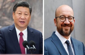 رئيس المجلس الأوروبي يلتقي شي جينبينغ في الصين