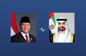 رئيس الدولة والرئيس الإندونيسي يؤكدان ضرورة وقف التصعيد وتغليب الحوار لحفظ أمن المنطقة واستقرارها 