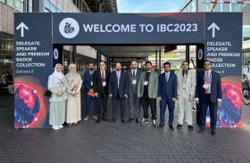 وفد هيئة الشارقة للإذاعة والتلفزيون يطلع على أحدث التقنيات الإعلامية في معرض IBC أمستردام