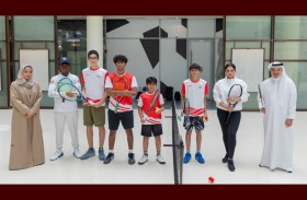 «بطولة دبي المفتوحة لأكاديميات التنس» تستقطب 400 موهبة في عالم الكرة الصفراء