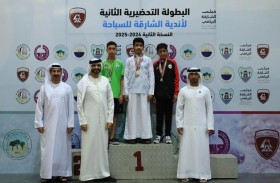 فريق نادي الذيد يحصد 44 ميدالية ويحقق المركز الثاني في البطولة التحضيرية للسباحة بأندية الشارقة