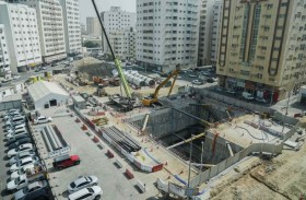 أشغال الشارقة تنجز 70 % من مشروع الخط الأوسط لتصريف مياه الأمطار
