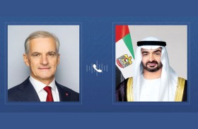 رئيس الدولة ورئيس وزراء النرويج يبحثان تداعيات التطورات الإقليمية