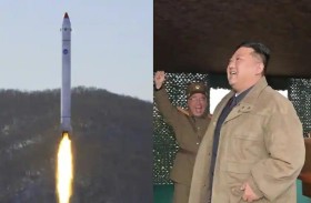 إطلاق أول قمر اصطناعي تجسسي كوري شمالي 