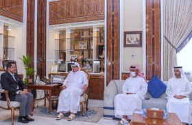 حاكم عجمان يشيد بجهود مجموعة ثومبي في تنفيذ وإنشاء مشاريع حيوية خلال 25 عاما